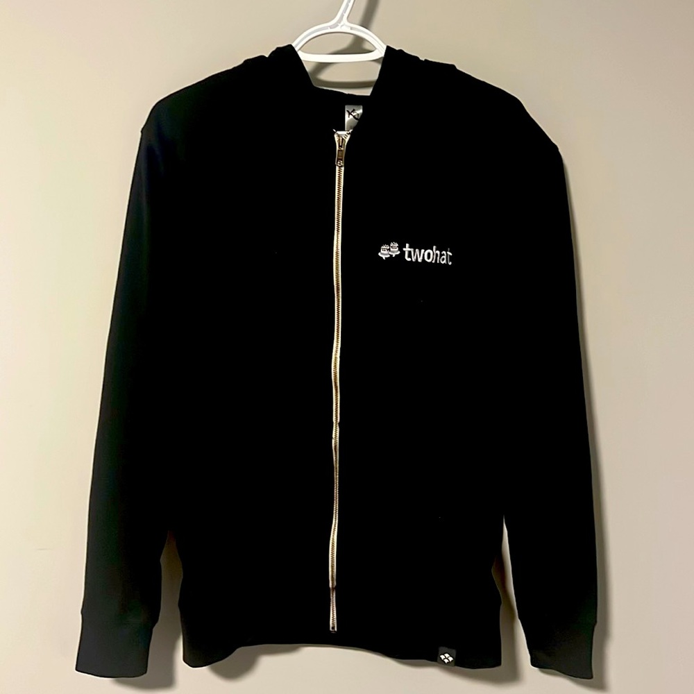 Mens Lightweight Black Hoodie